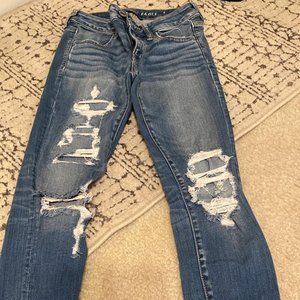 AMERICAN EAGLE JEANS 4SIZE 4 REG JEGGING NEXT LEVEL STRETCH